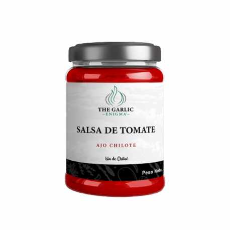 Salsa tomate con Ajo Chilote The Garlic Enigam